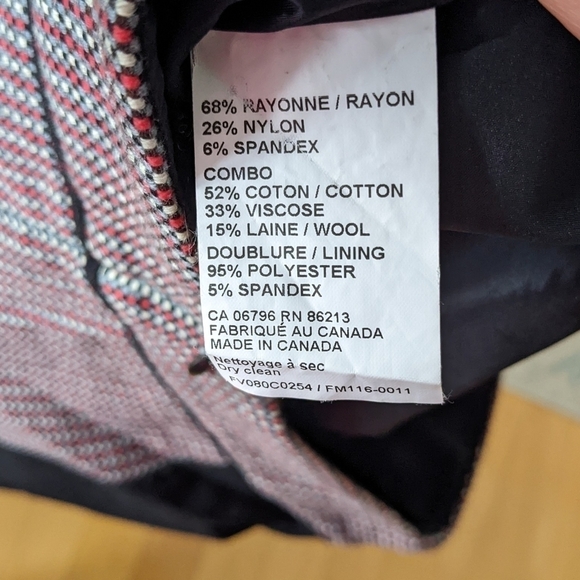 TRISTAN boucle tweed mini skirt size 8 T3 - Picture 3 of 8